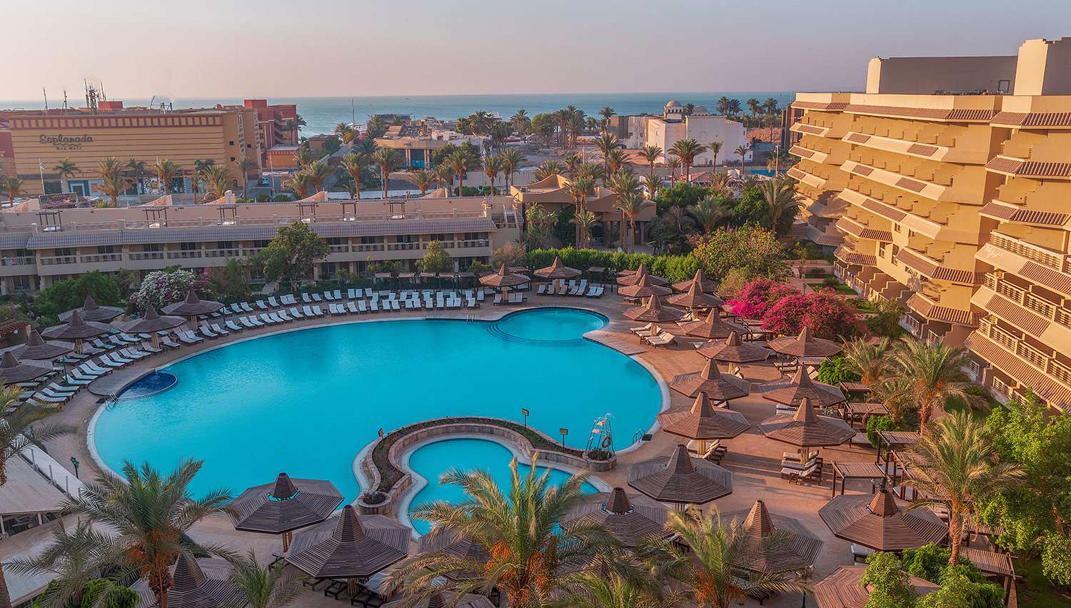 Egiptus Hurghada Sindbad Club Aqua Hotel