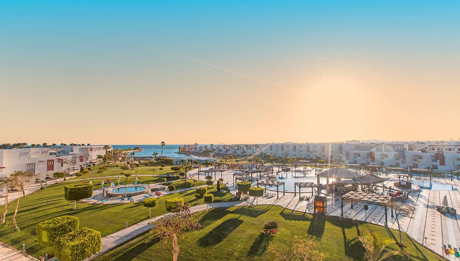 Egiptus Hurghada Sunrise Crystal Bay Resort Grand Select